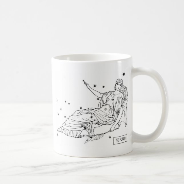 Caneca De Café Virgo (Direita)