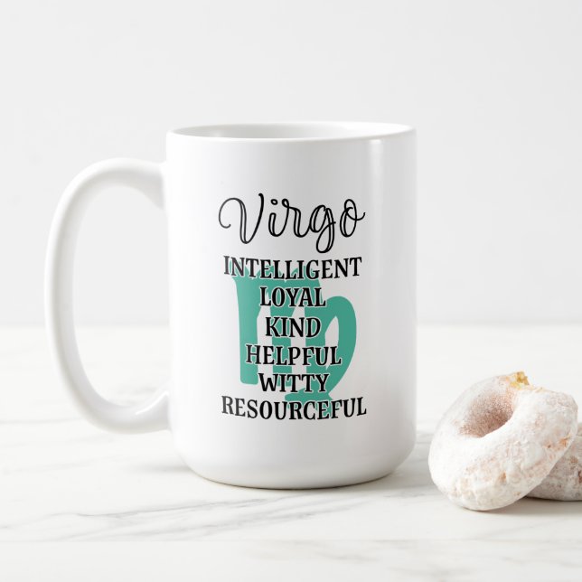 Caneca De Café Virgo (Com Donut)