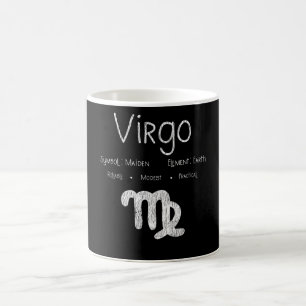 Caneca De Café Virgo Horoscope Astrology Star Sinal de Astrologia