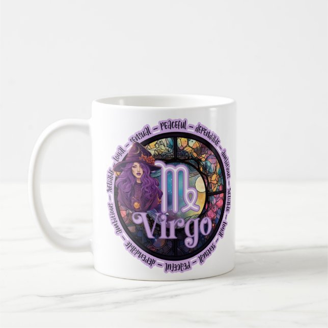 Caneca De Café Virgo Witch (Esquerda)