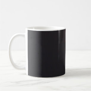 CANECA DE CAFÉ VISÃO DA LUA COMPLETA VERMELHA