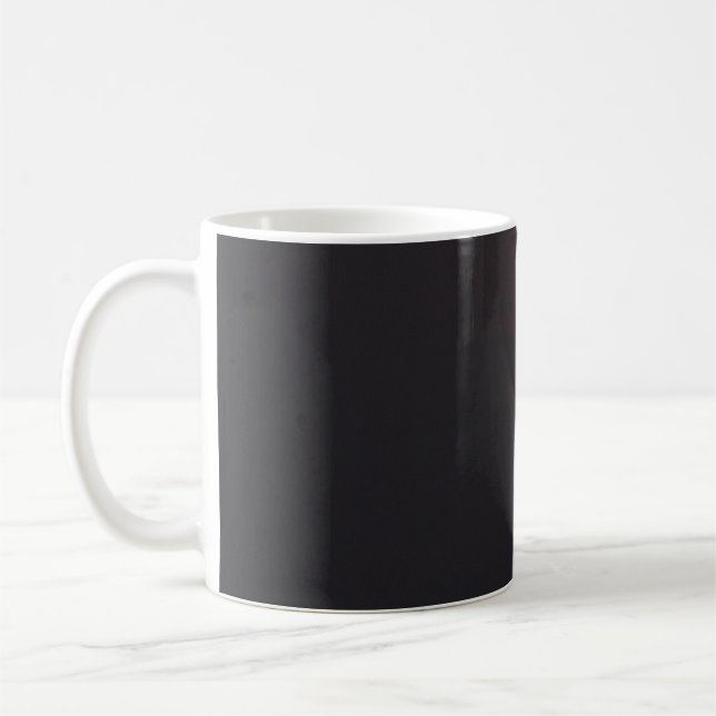 CANECA DE CAFÉ VISÃO DA LUA COMPLETA VERMELHA (Esquerda)