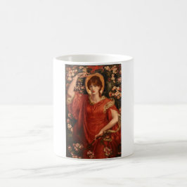 Caneca De Café Visão de Fiammetta (por Dante Gabriel Rossetti)