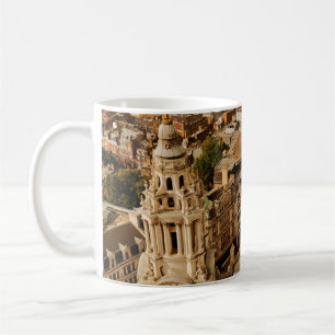 Caneca De Café Visão panorâmica de Londres com arquitetura urbana