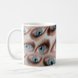 Caneca De Café Visão Psicodélica: Illusão Abstrato