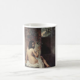 Caneca De Café Visão traseira de um couro (Francesco Hayez)