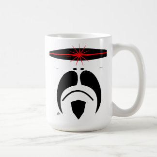 Caneca De Café viseira de Cylon do Moustache do iRide