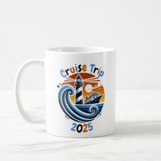 Caneca De Café Visiion Cruise Trip Merchandise