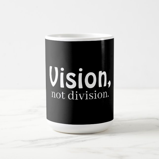 Caneca De Café Vision, not division coffee mug (Centro)