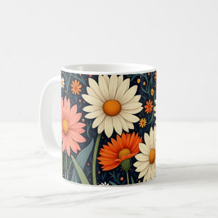 Caneca De Café Visitas Coloridas