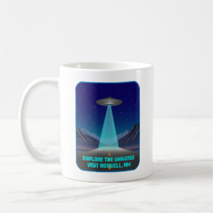 Caneca De Café Visite Roswell, Novo México
