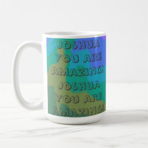 Caneca De Café Vislumbre uma imagem positiva e positiva