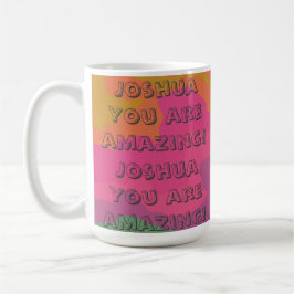 Caneca De Café Vislumbre uma imagem positiva e positiva