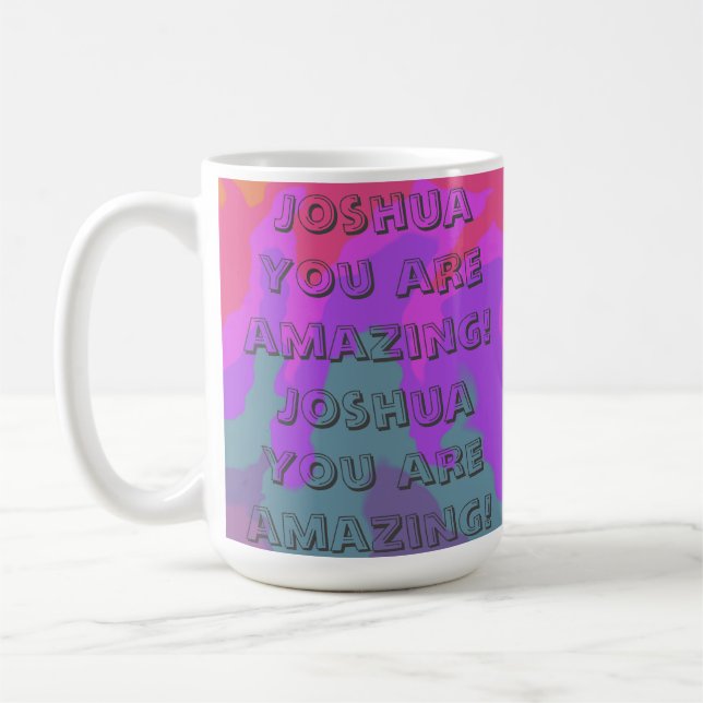 Caneca De Café Vislumbre uma imagem positiva e positiva (Esquerda)