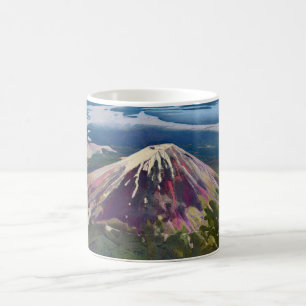 Caneca De Café Vista Aérea do Monte Fuji - Japão Artístico