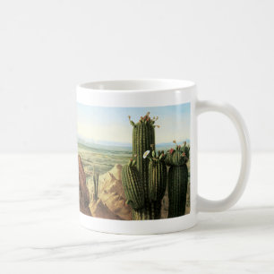 Caneca De Café Vista da montanha de Maricopa perto do rio Gila