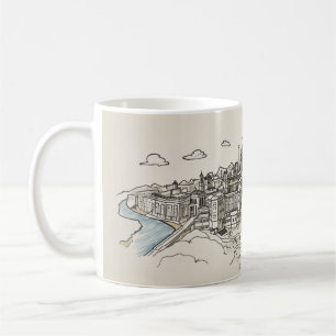 Caneca De Café Vista de Cidade