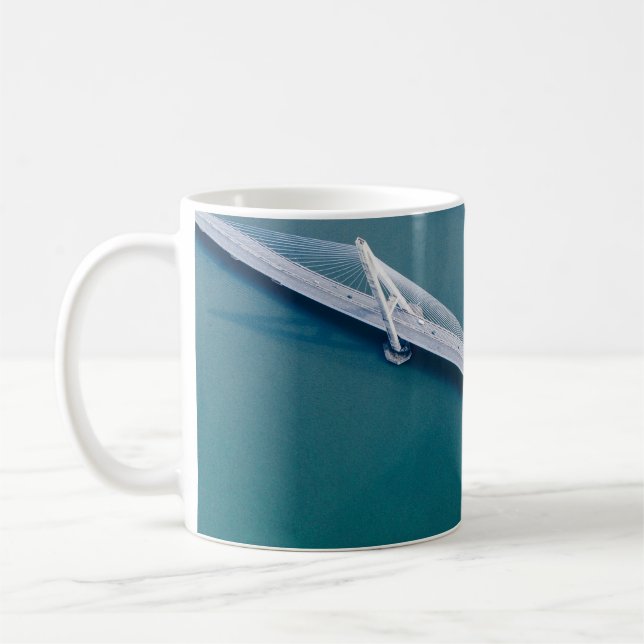 CANECA DE CAFÉ VISTA DE OLHOS DE AVES DA PONTE (Esquerda)