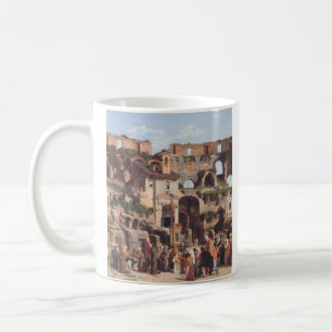 Caneca De Café Vista do interior do Colosseu