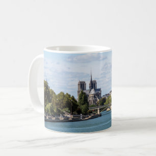 Caneca De Café Vista Notre Dame de Paris do Pont d'Austerlitz