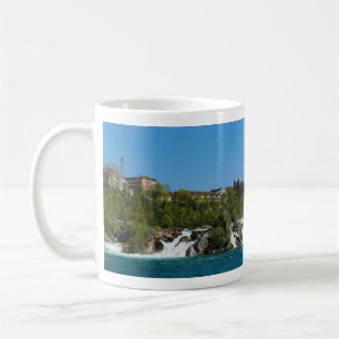 Caneca De Café Vista panorâmica da queda de Rhine