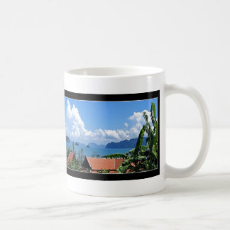 Caneca De Café Vista para o mar tropical de Tailândia