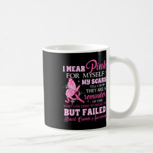 Caneca De Café Vista Rosa Para Mim Próprio As Minhas Cicatrizes,