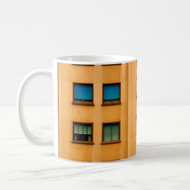 Caneca De Café Vista urbana da cidade de Bilbaoapartamento,archit (Esquerda)