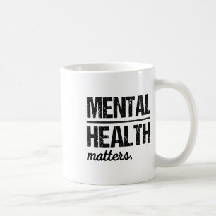 Caneca De Café Visto de Sensibilização para a Saúde - Faixa Verde