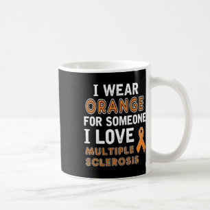 Caneca De Café Visto Laranja - Sensibilização para a Esclerose Mú