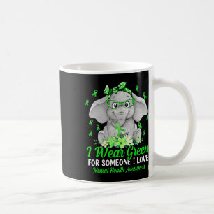Caneca De Café Visto Verde Para Elementos De Fita De Sensibilizaç