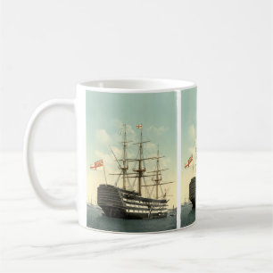Caneca De Café Vitória do HMS de Nelson