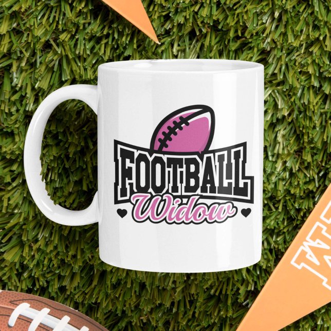 Caneca De Café Viúva de futebol (Football Widow Mug)