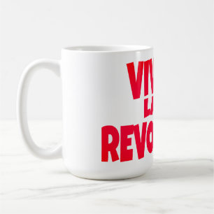 Caneca De Café Viva A Revolução