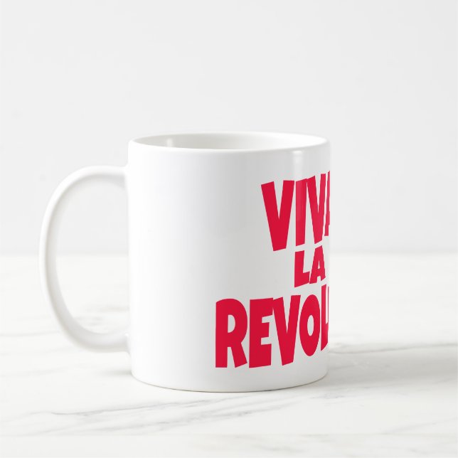 Caneca De Café Viva a Revolução (Esquerda)