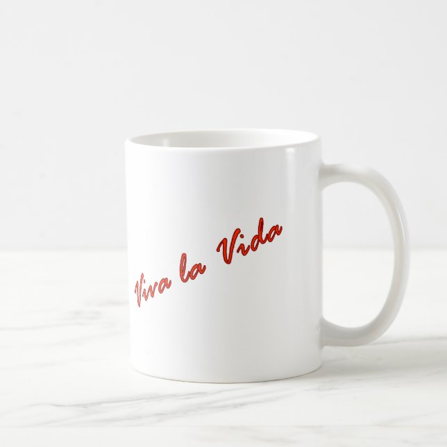 Caneca De Café Viva la vidas (Direita)