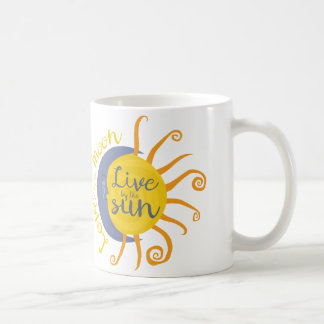 Caneca De Café Viva pelo sol, amor pela lua