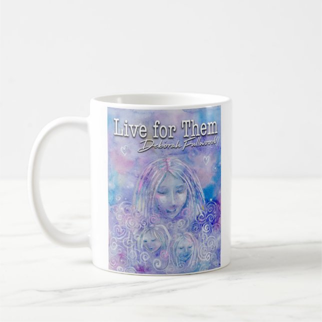 Caneca De Café Viva por Eles  (Esquerda)