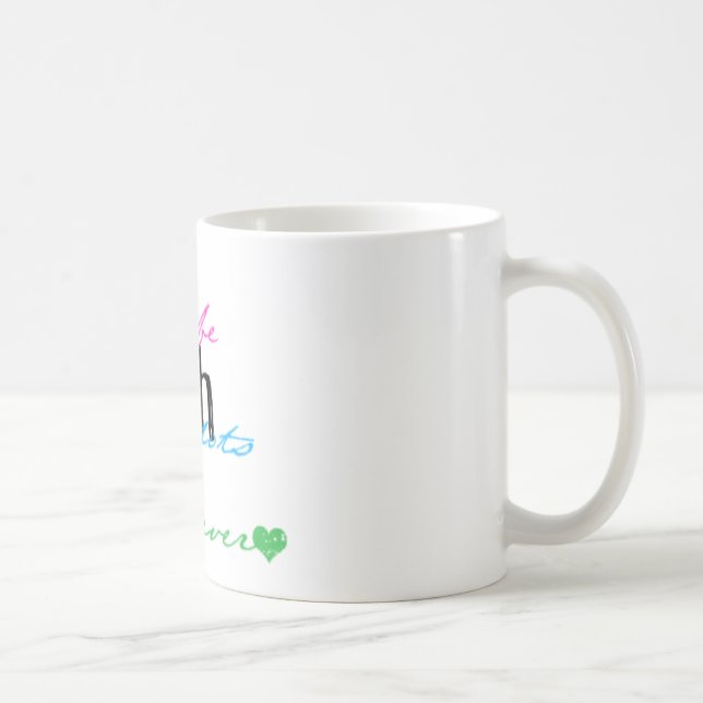 Caneca De Café Vive o amor do riso (Direita)