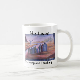 Caneca De Café Vive, Preaching e ensinando
