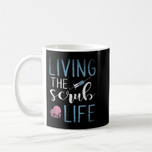 Caneca De Café Vivendo a enfermeira se você tem um favorito