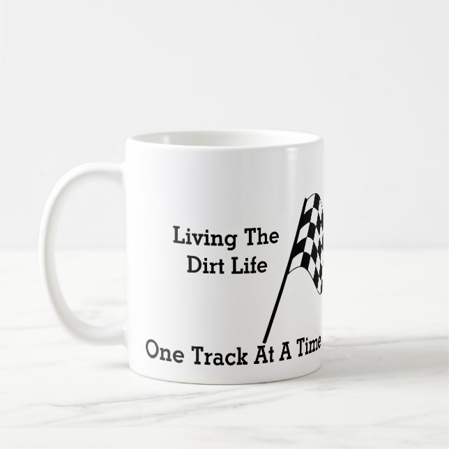 Caneca De Café Vivendo A Vida Da Camisa (Esquerda)