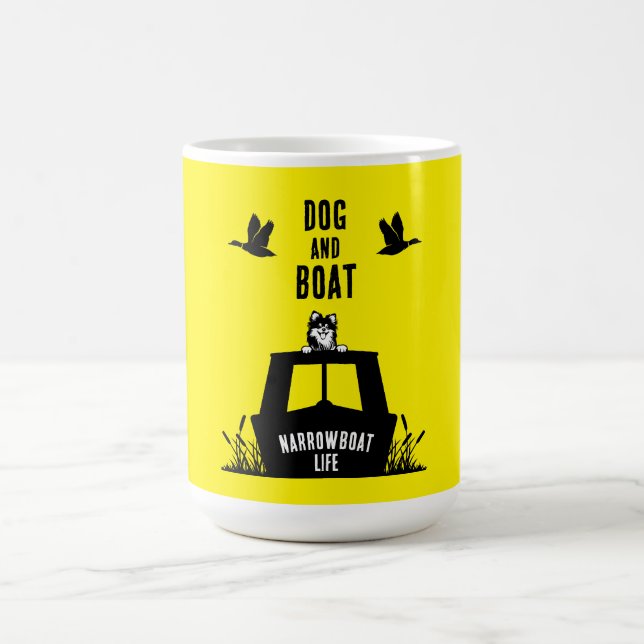 Caneca De Café Vivendo em Narrowboat (Centro)