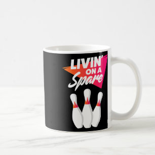 Caneca De Café Vivendo Em Uma Equipe De Boliches Sobressalentes P
