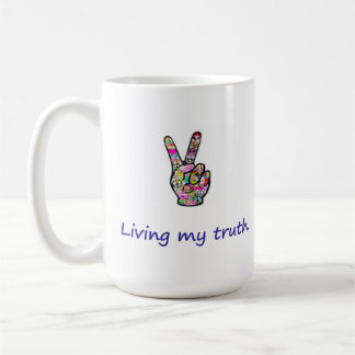 Caneca De Café Vivendo Minha Verdade