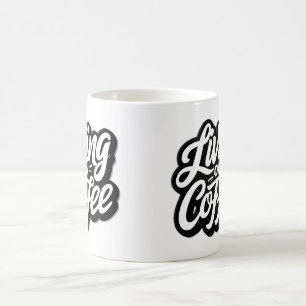 Caneca De Café Vivendo no café