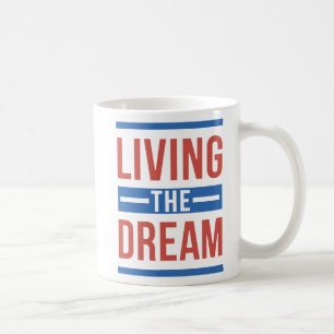 Caneca De Café Vivendo O Sonho