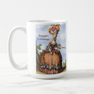 Caneca de café - viver bem é a melhor vingança