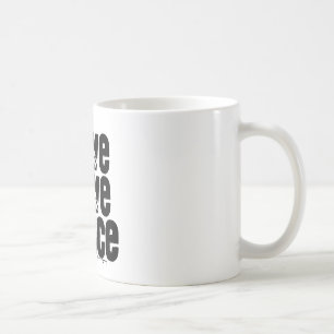 Caneca De Café Vivo, amor, bailarina da dança