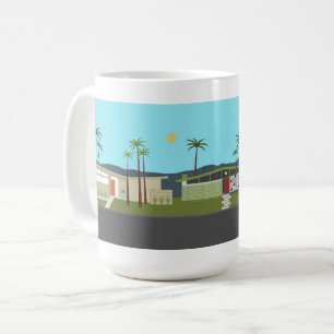 Caneca De Café Vizinhança Moderna do meio século